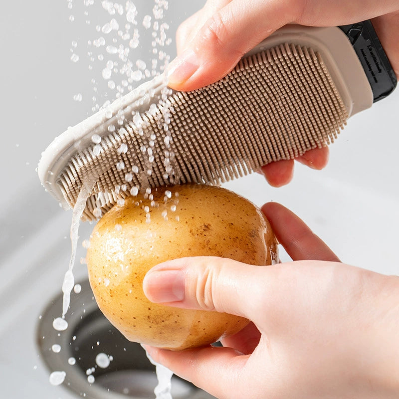 Multifunctional Fruit & Vegetable Cleaning Brush